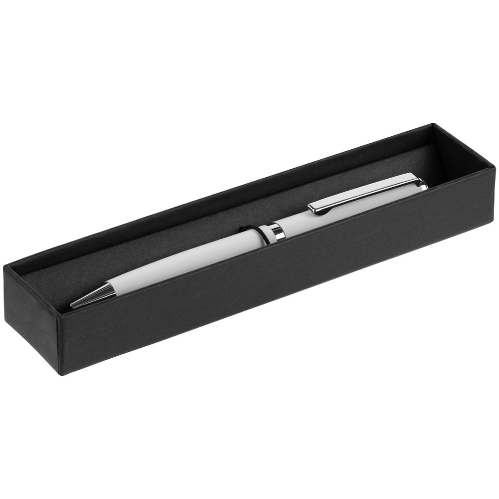 Ручка шариковая Inkish Chrome, белая — изображение 6