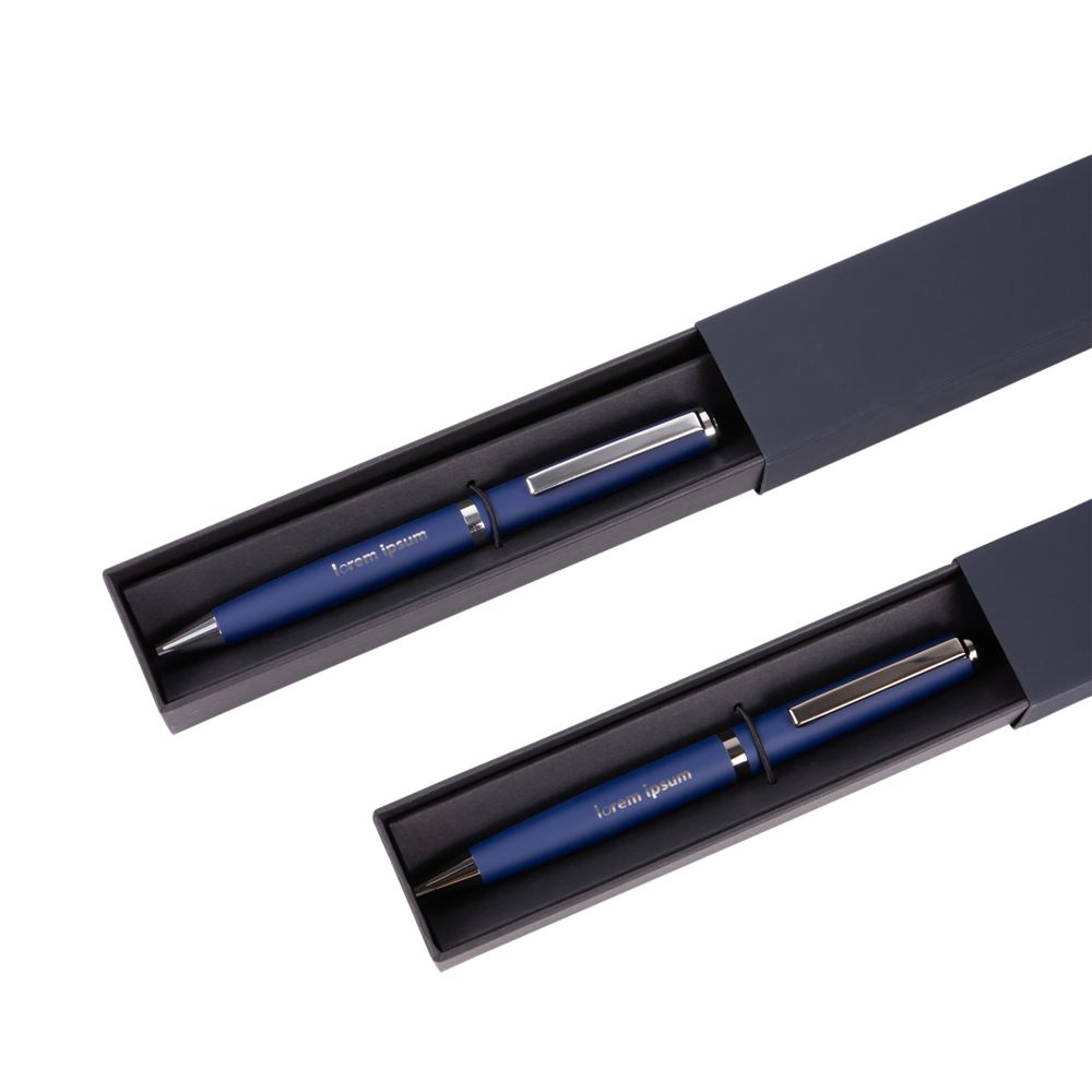 Ручка шариковая Inkish Gunmetal, синяя — изображение 8