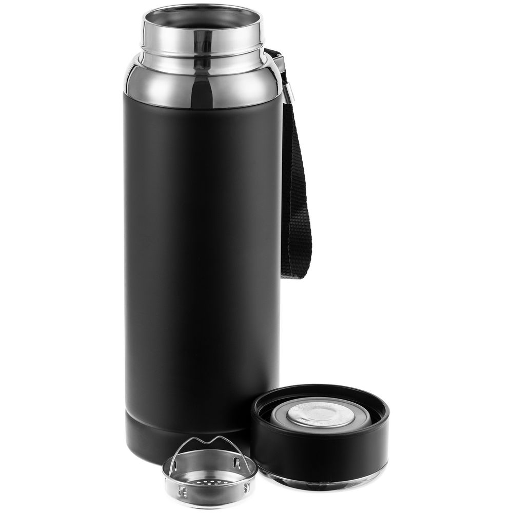 Смарт-термос с ситечком Termino, черный — изображение 4