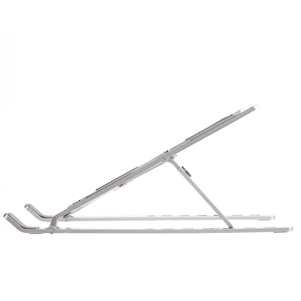 Подставка для ноутбука и планшета Scaffold Light, серебристая — изображение 4