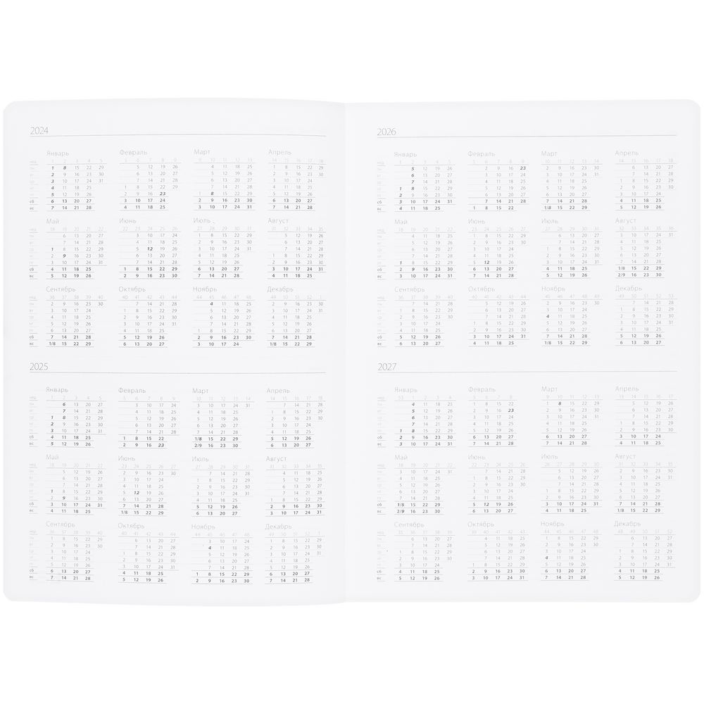 Ежедневник Vale, недатированный, оранжевый — изображение 8