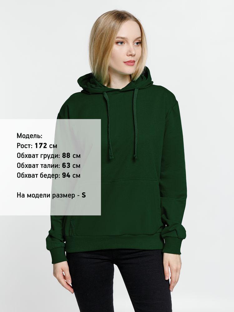 Худи Kirenga 2.0, темно-зеленое — изображение 11