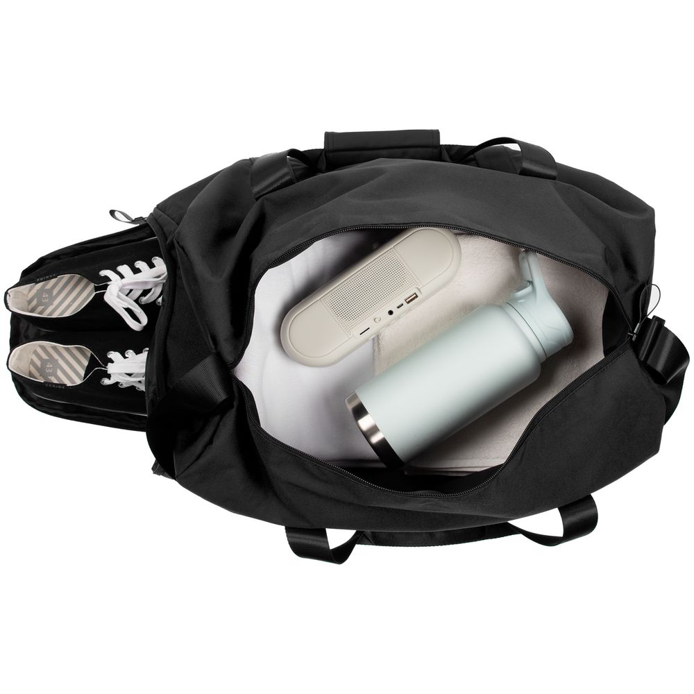 Сумка дорожная urbanPulse, черная — изображение 5