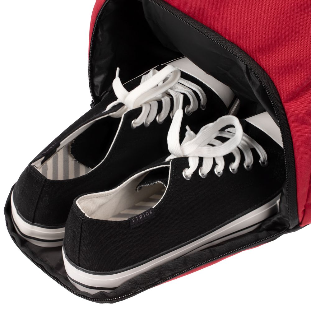 Сумка дорожная urbanPulse, красная — изображение 9