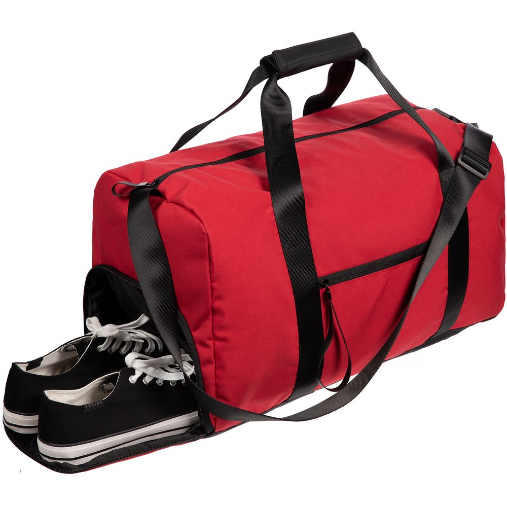 Сумка дорожная urbanPulse, красная — изображение 8