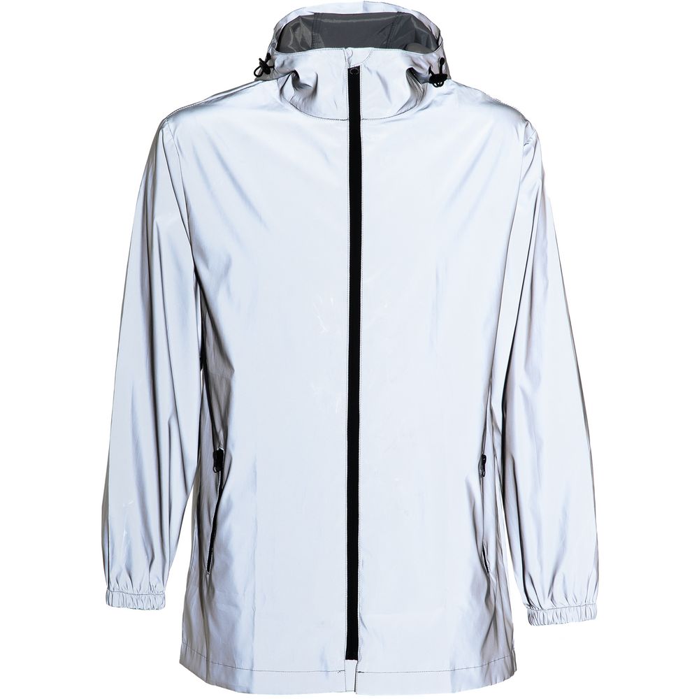 Парка Manifest из светоотражающей ткани, серая — изображение 4