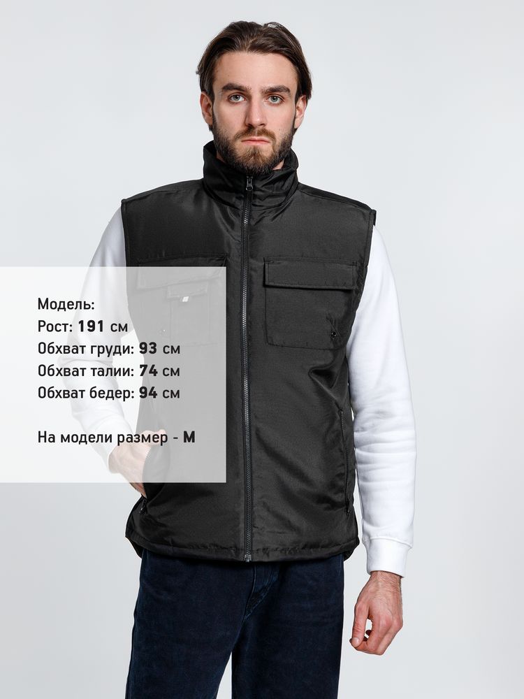 Жилет мужской Stockholm, черный — изображение 6
