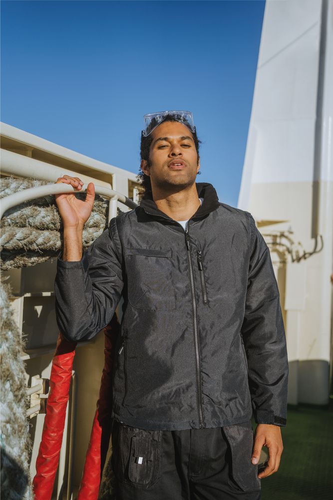 Куртка-трансформер унисекс Astana, темно-синяя — изображение 18