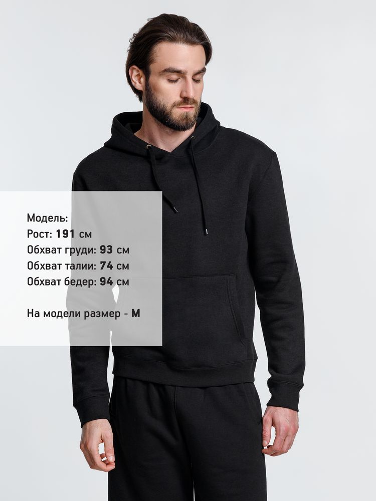 Худи унисекс Phoenix, черное — изображение 6