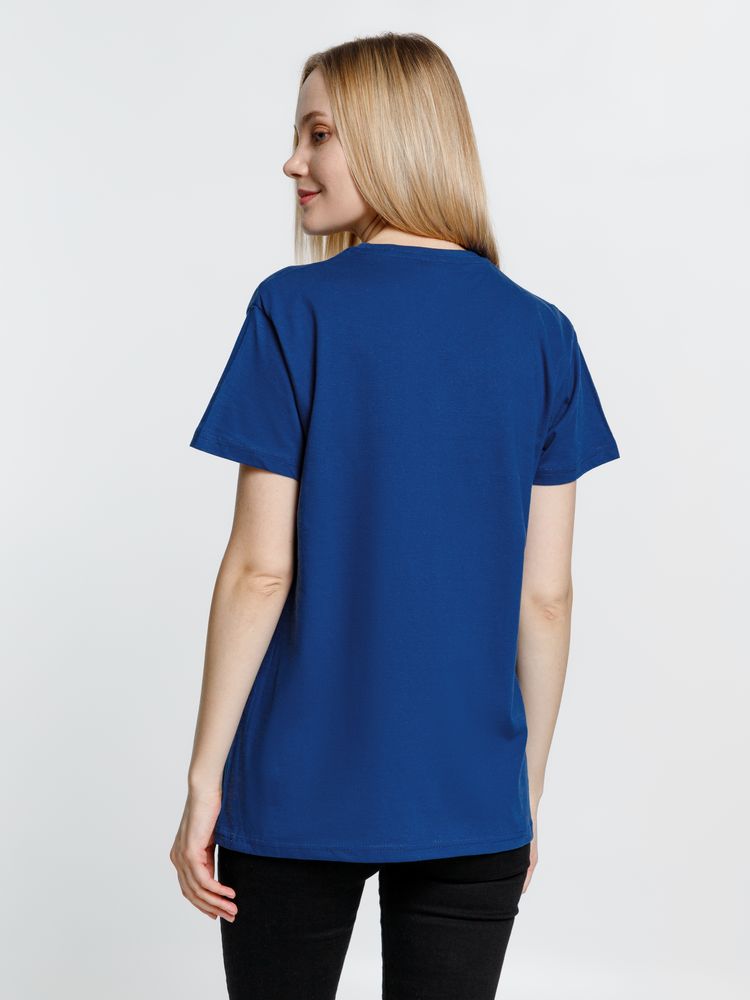 Футболка унисекс Ankara, ярко-синяя — изображение 11