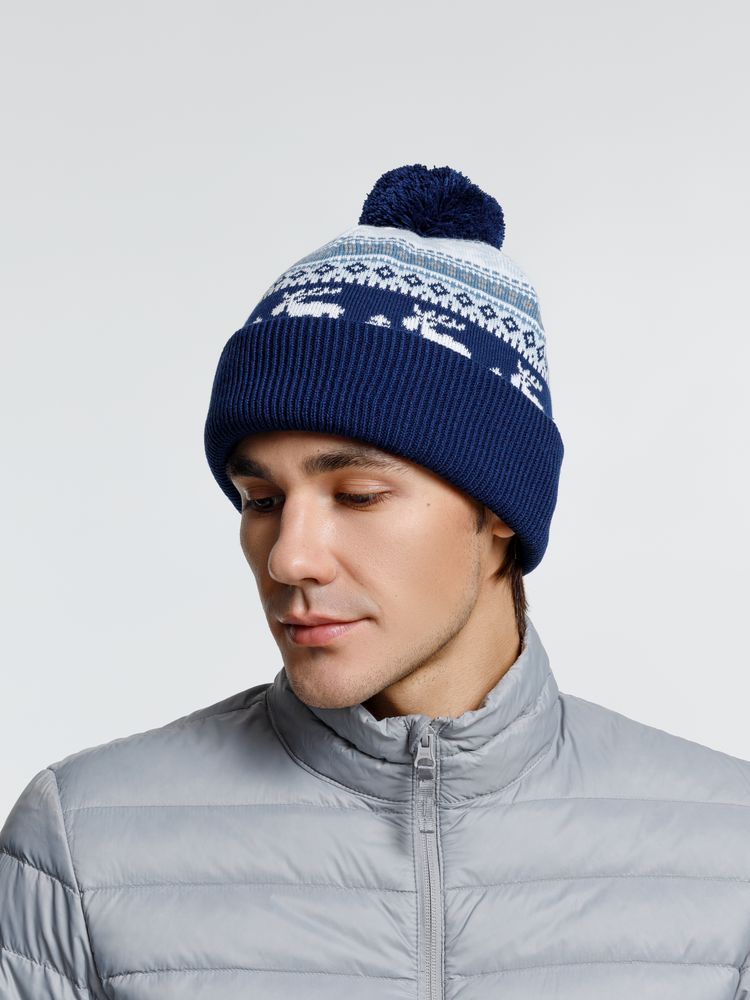 Шапка Mirakler, синяя — изображение 6