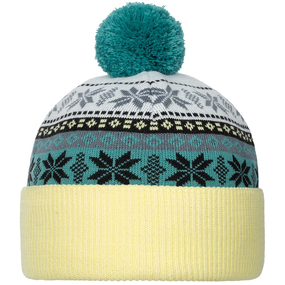 Шапка Mirakler, зеленая с желтым — изображение 3