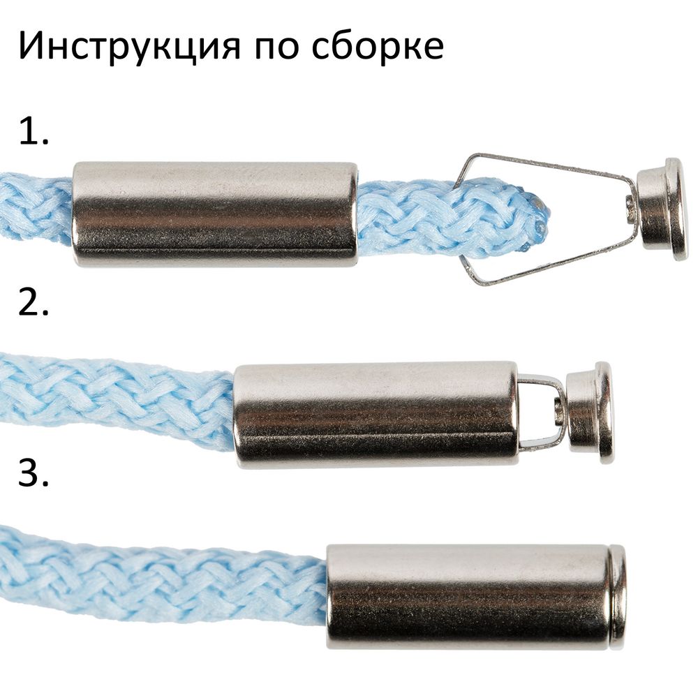 Наконечник для шнурка Nozzle, серебристый — изображение 4