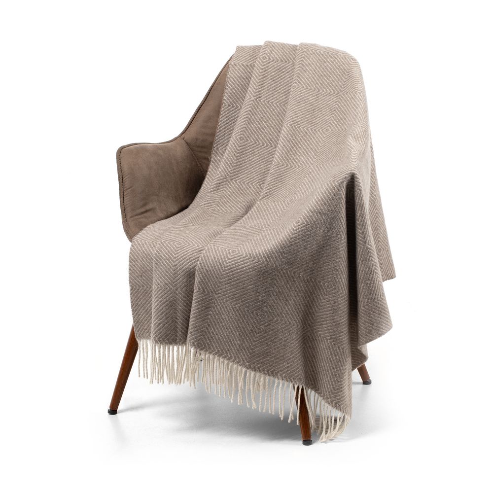 Плед «Тренто», бежевый — изображение 6