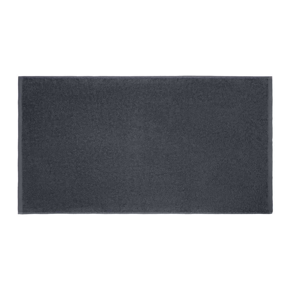 Полотенце махровое «Кронос», среднее, темно-серое (маренго) — изображение 3