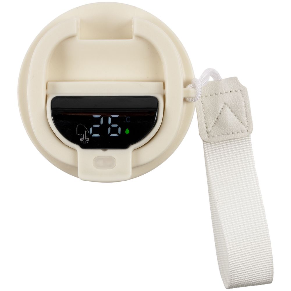 Смарт-стакан с заменяемой батареей tellMug, ver.2, молочно-белый — изображение 5