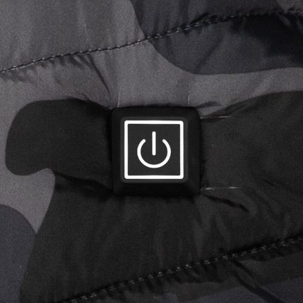 Жилет с подогревом Thermalli Valmorel, серый камуфляж — изображение 9