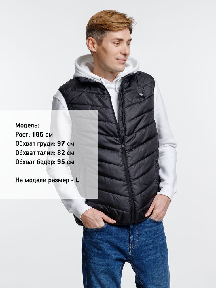 Жилет с подогревом Thermalli Valmorel, черный — изображение 11