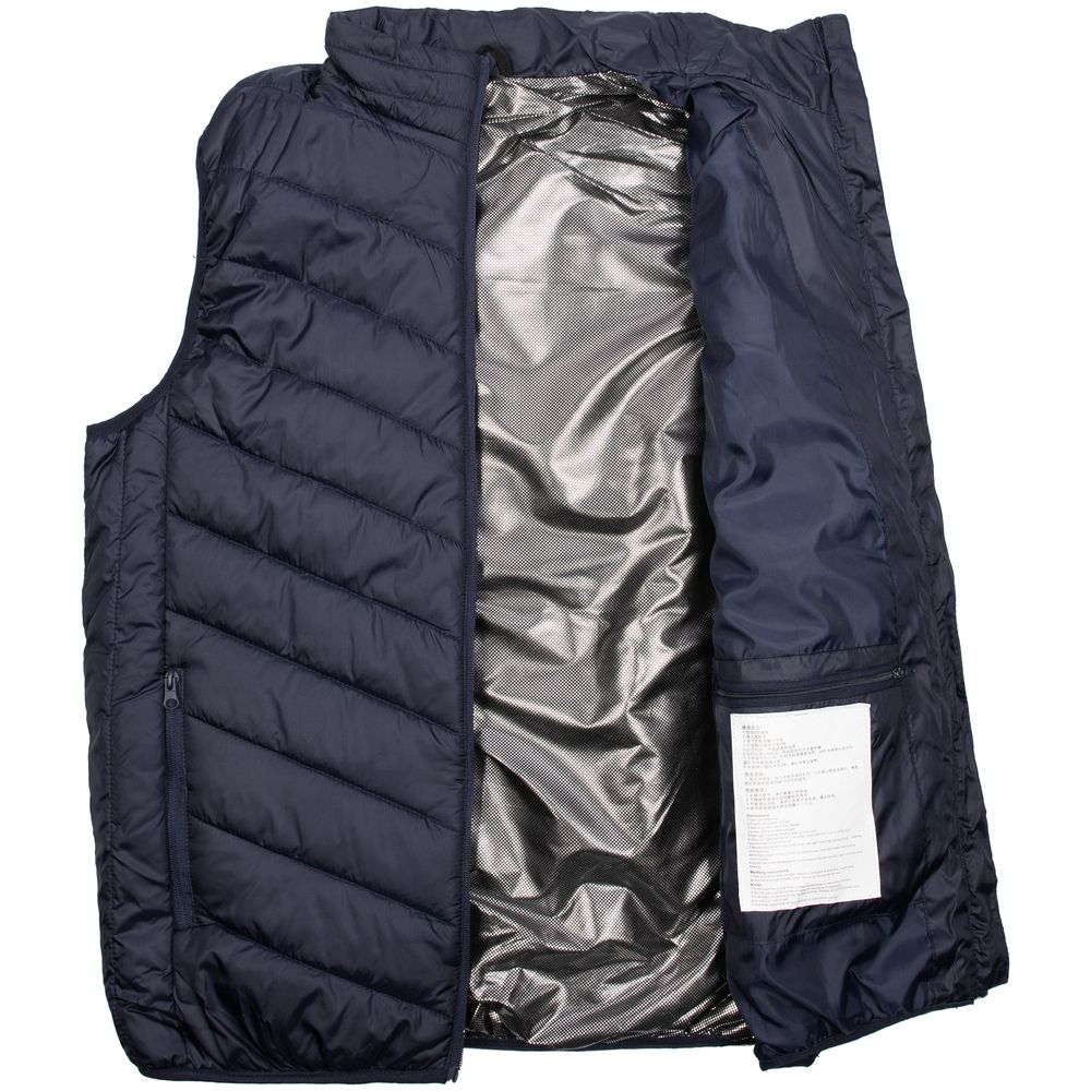 Жилет с подогревом Thermalli Valmorel, темно-синий — изображение 4