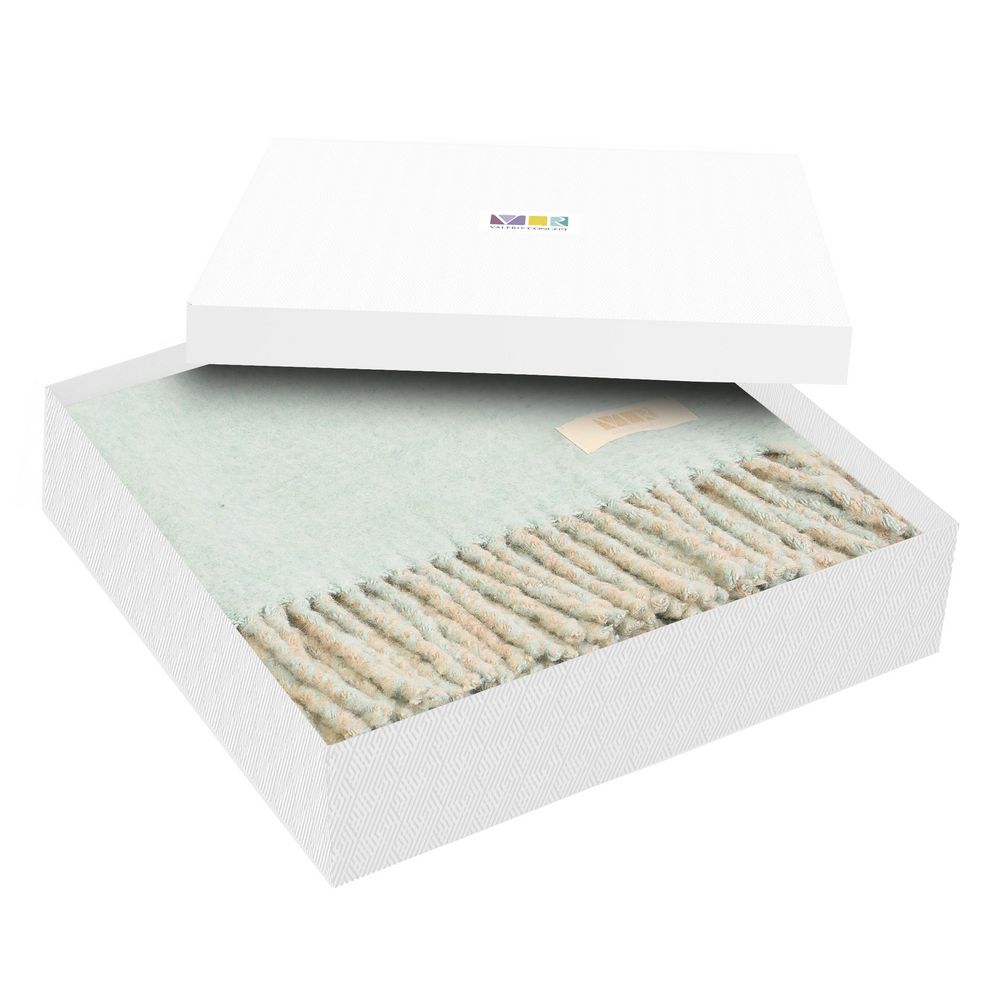 Плед Mumbai Duo, голубой — изображение 4