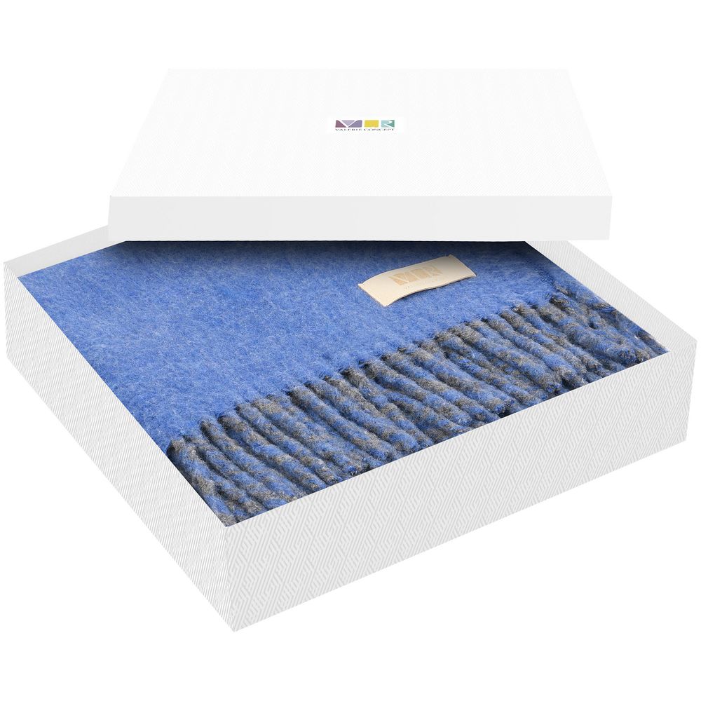 Плед Mumbai Duo, синий — изображение 4