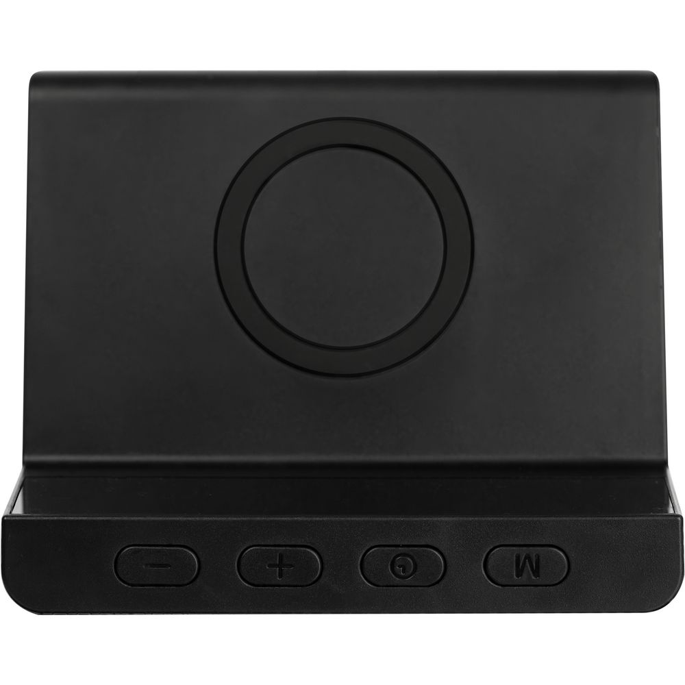 Станция беспроводной зарядки с часами Electron, ver.2, черная — изображение 7