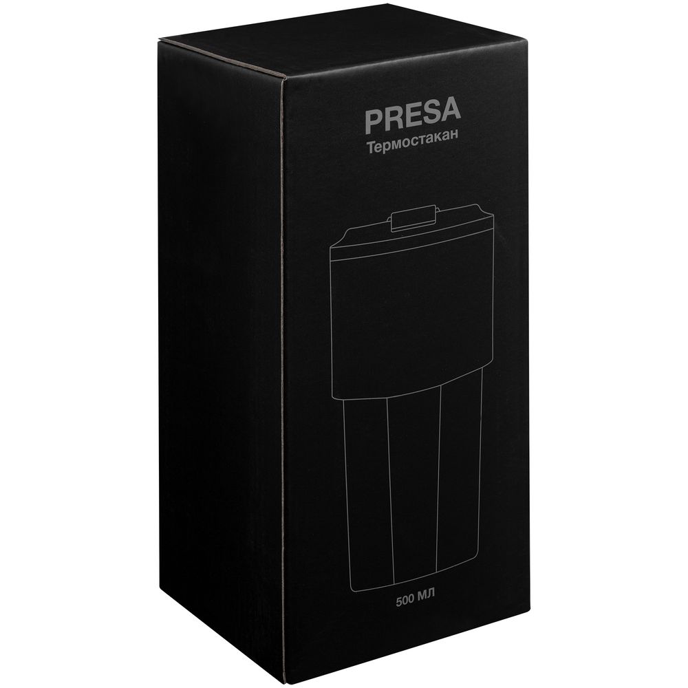 Термостакан Presa, черный — изображение 12