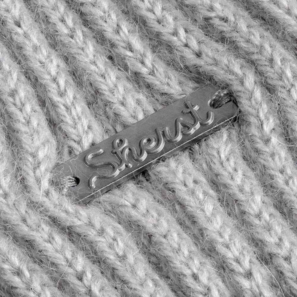 Перчатки Loren, дымчато-серые — изображение 4