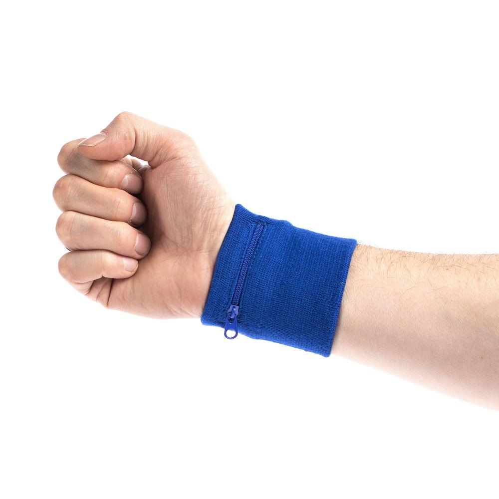 Напульсник с карманом Fiksu, синий — изображение 5