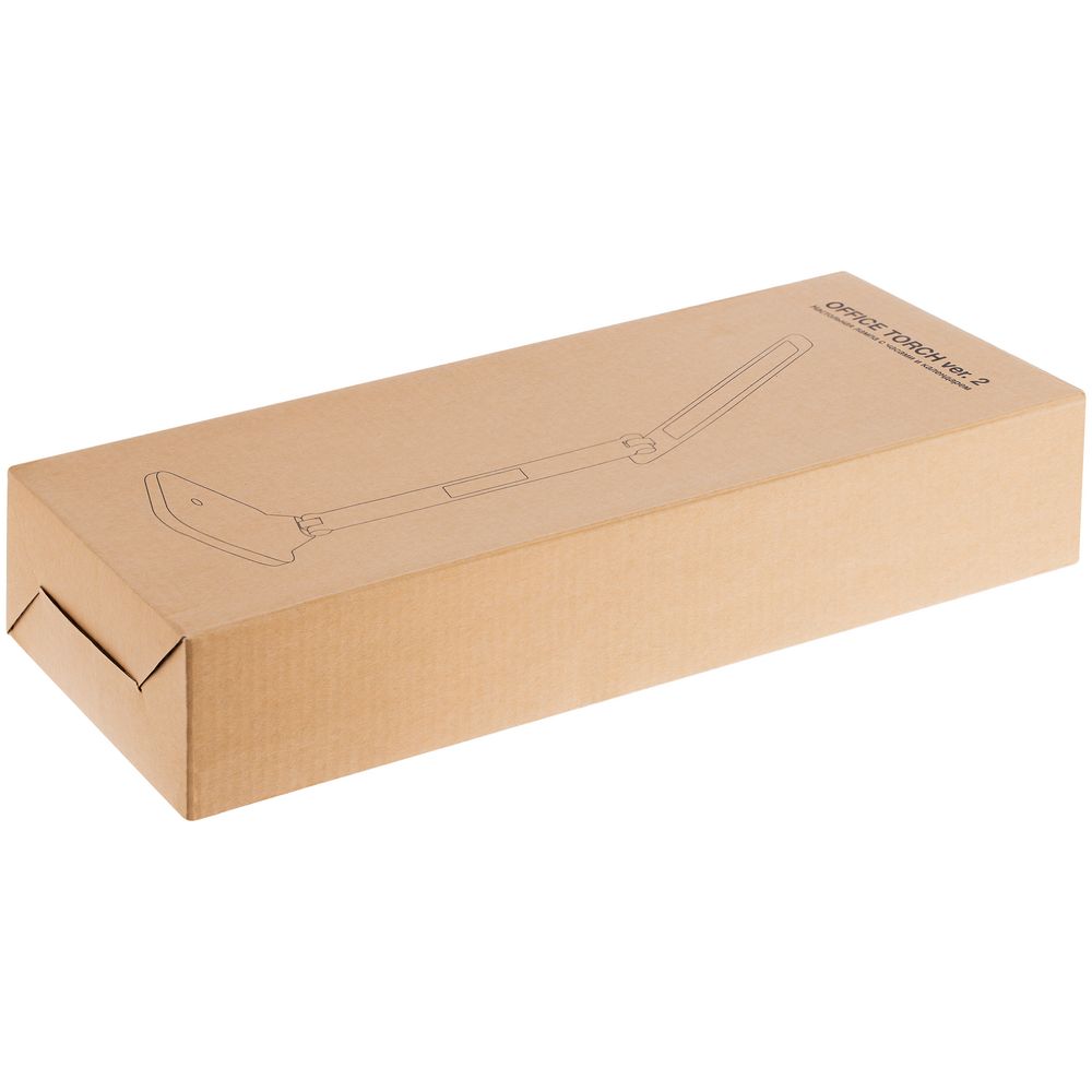 Настольная лампа с часами и календарем Office Torch ver.2, белая — изображение 14