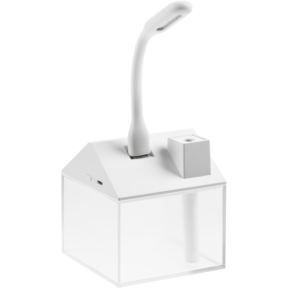 Настольный увлажнитель Arioso с вентилятором и лампой, белый — изображение 4