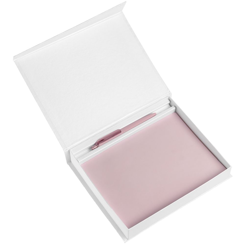 Коробка Duo под ежедневник и ручку, белая — изображение 5