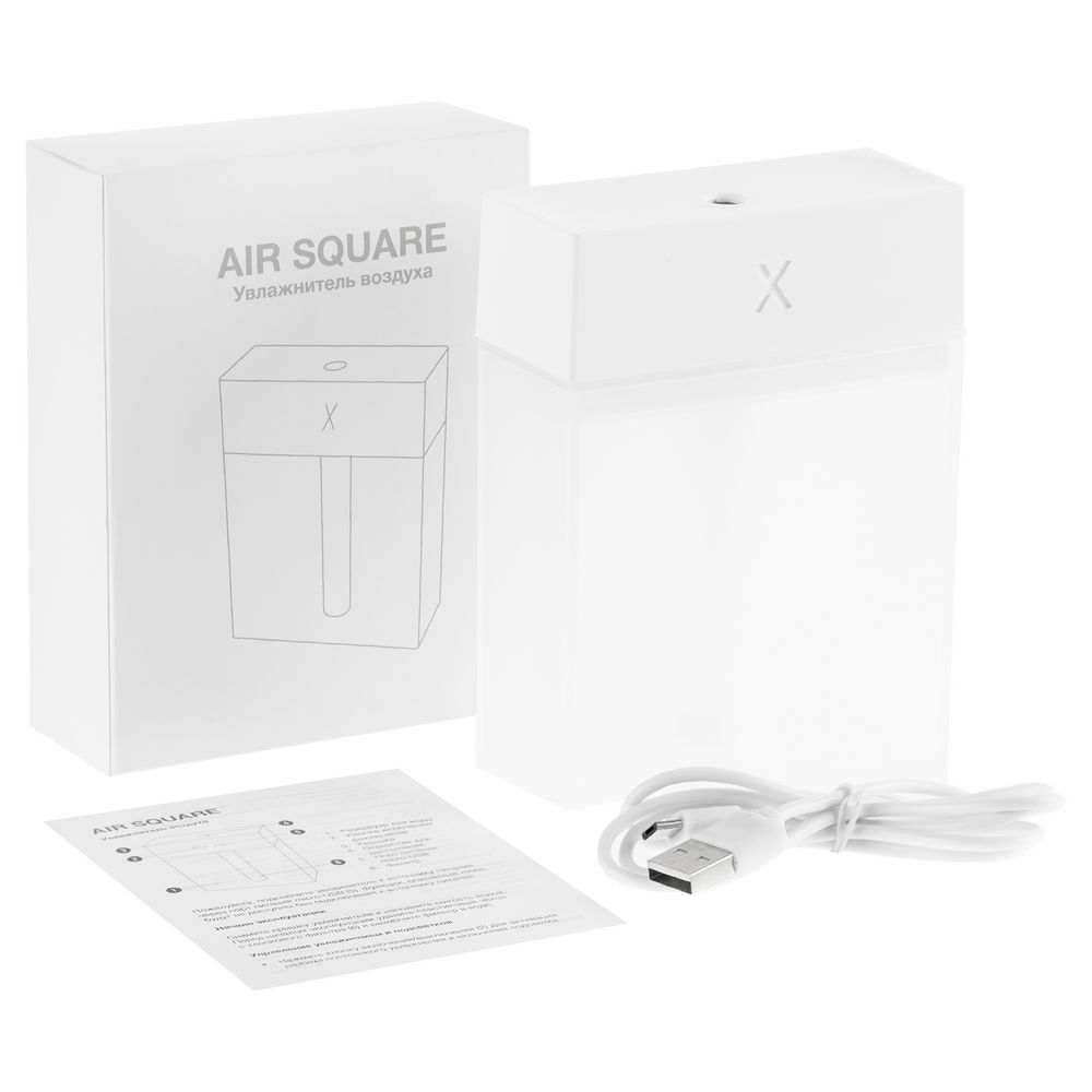 Настольный увлажнитель Air Square, белый — изображение 7