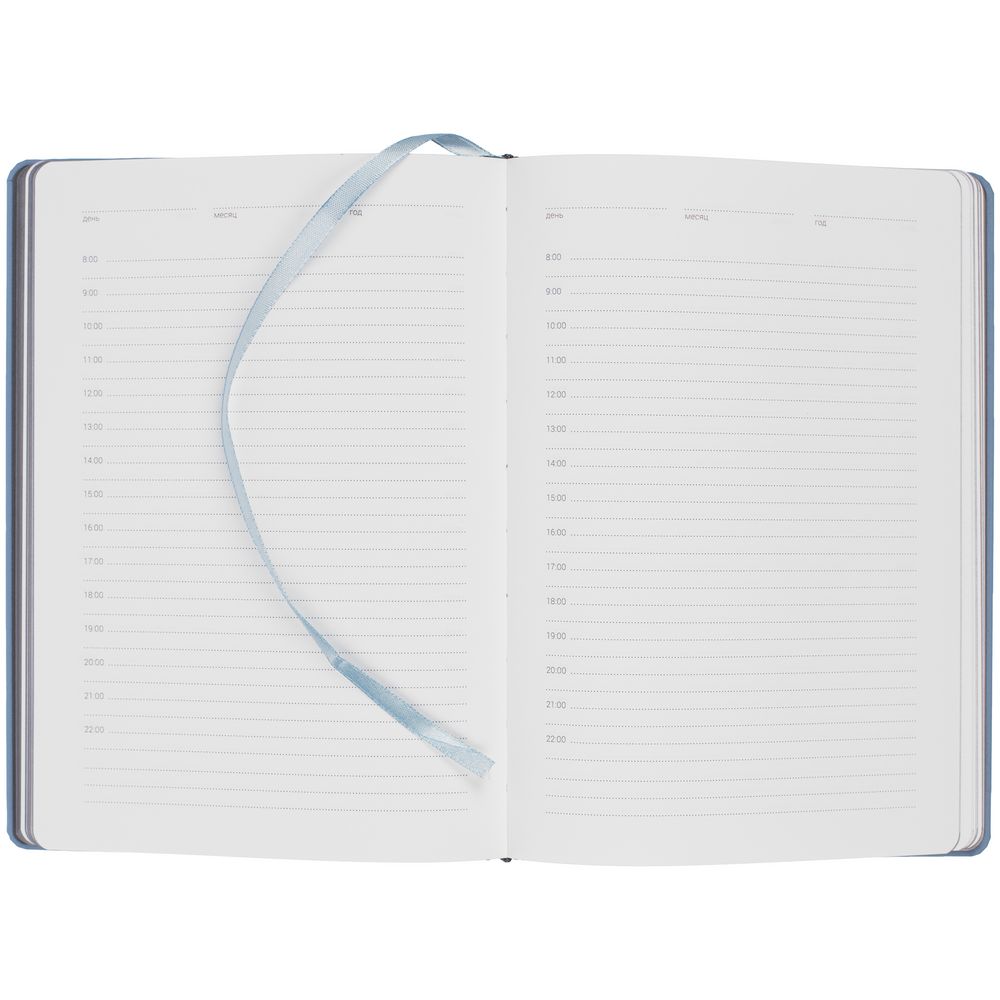 Ежедневник Spain Shall, недатированный, голубой с серым — изображение 8