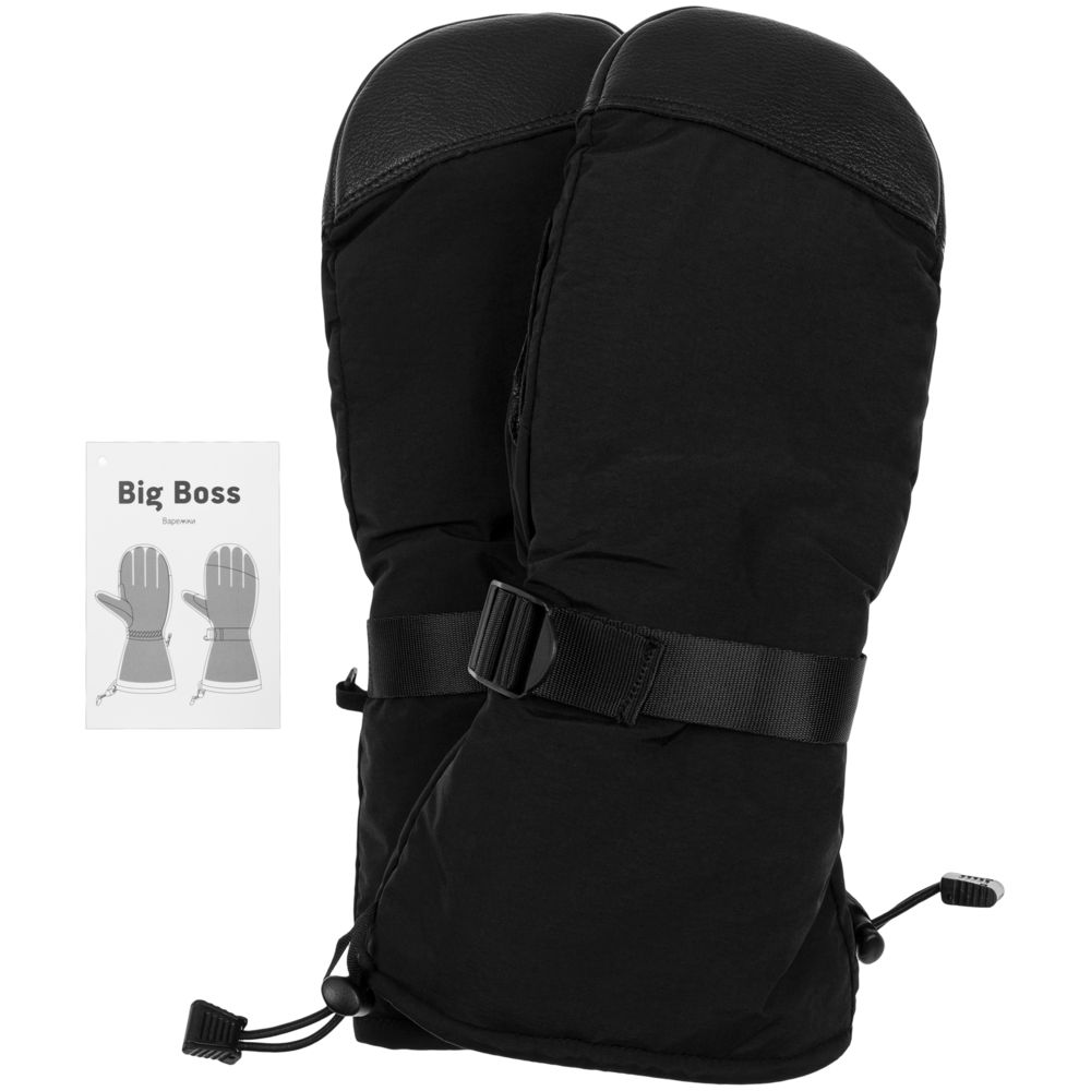 Варежки Big Boss, черные — изображение 6