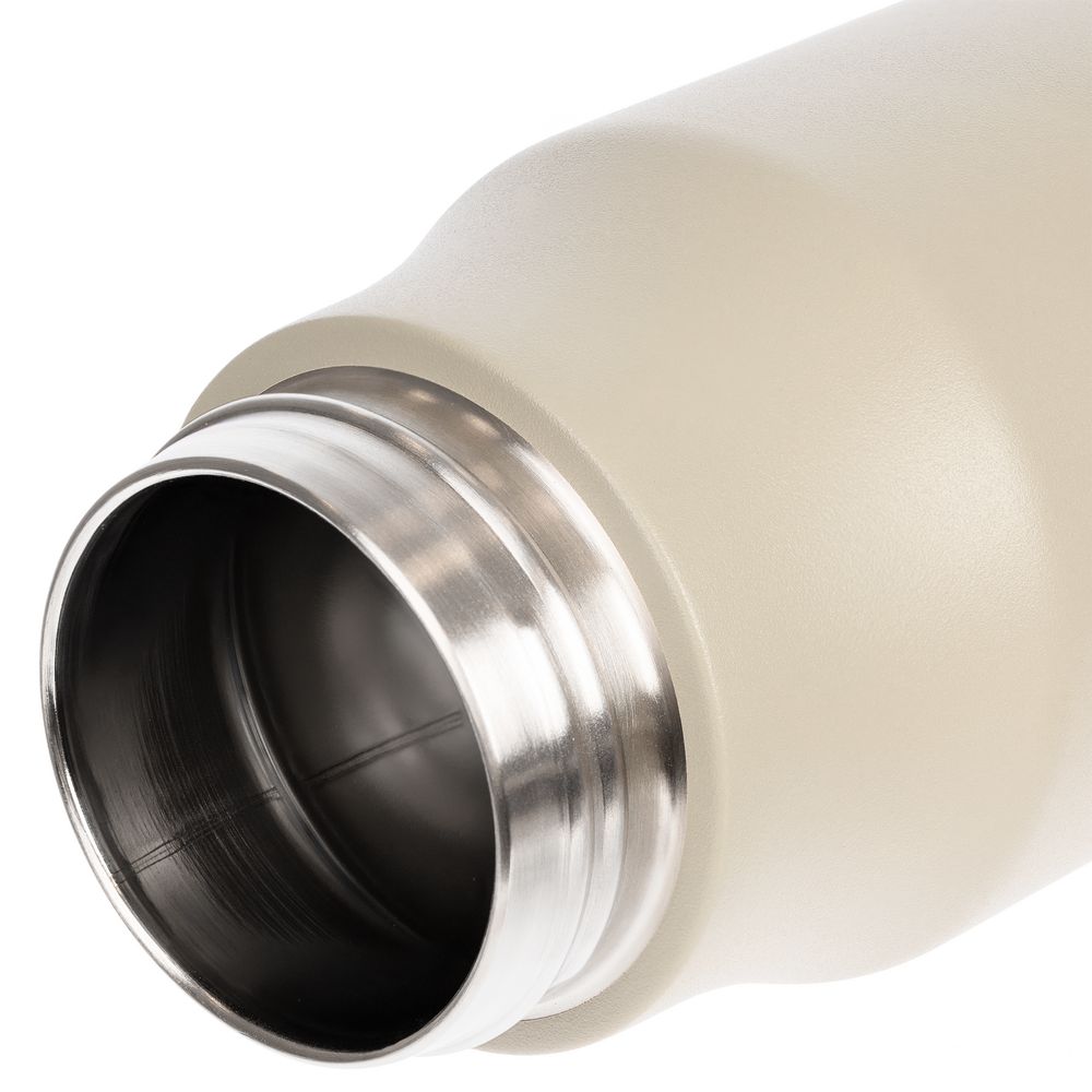 Термобутылка Tateyama, серо-бежевая — изображение 7