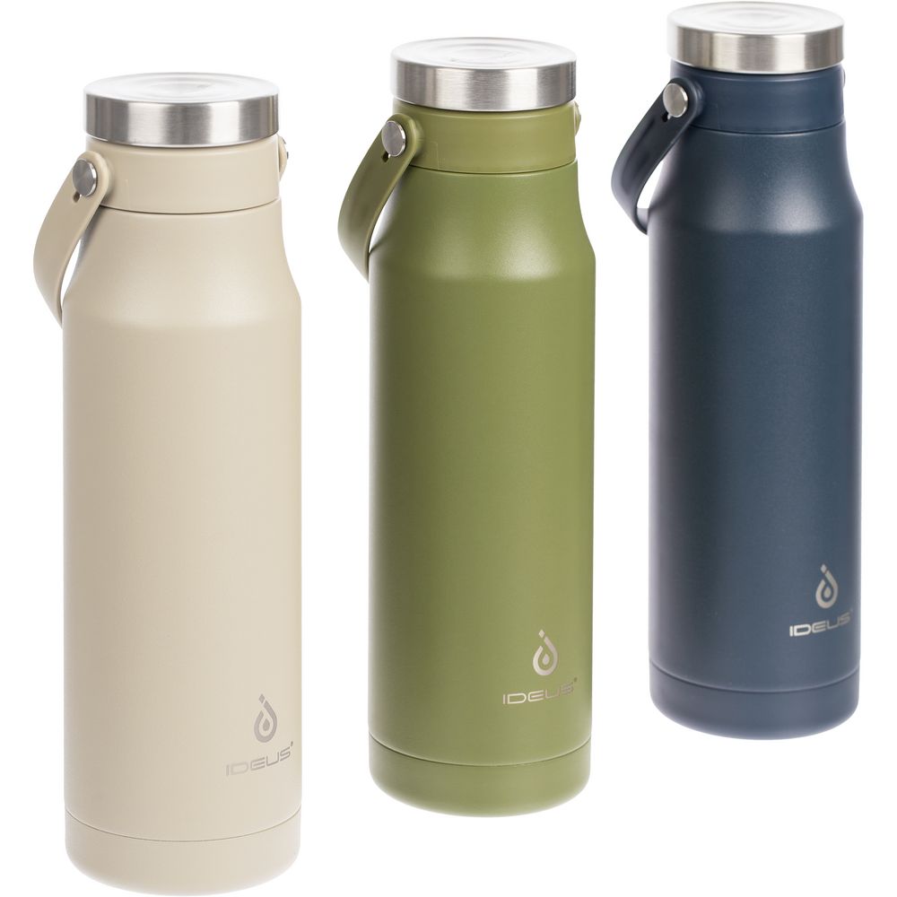 Термобутылка Tateyama, серо-бежевая — изображение 10