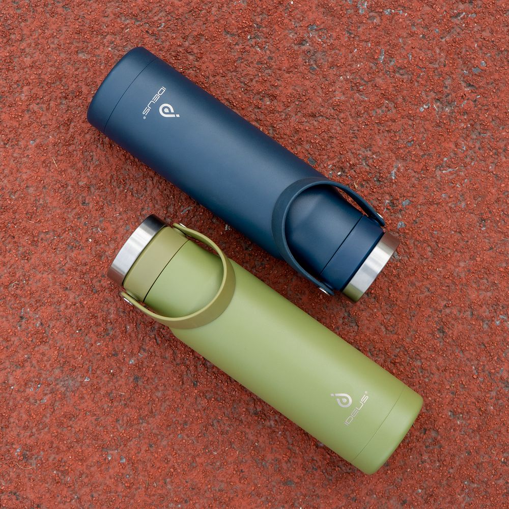 Термобутылка Tateyama, зеленая — изображение 13