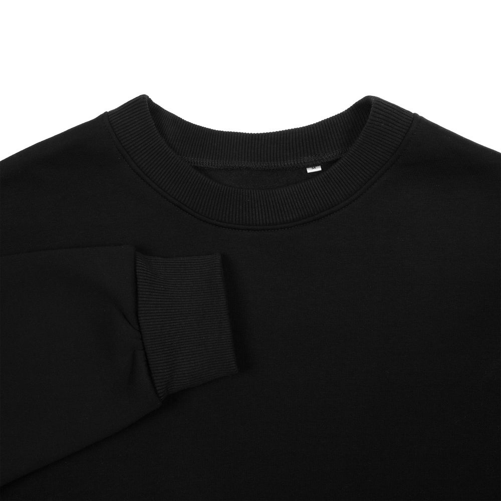 Свитшот оверсайз унисекс True Self, черный — изображение 4