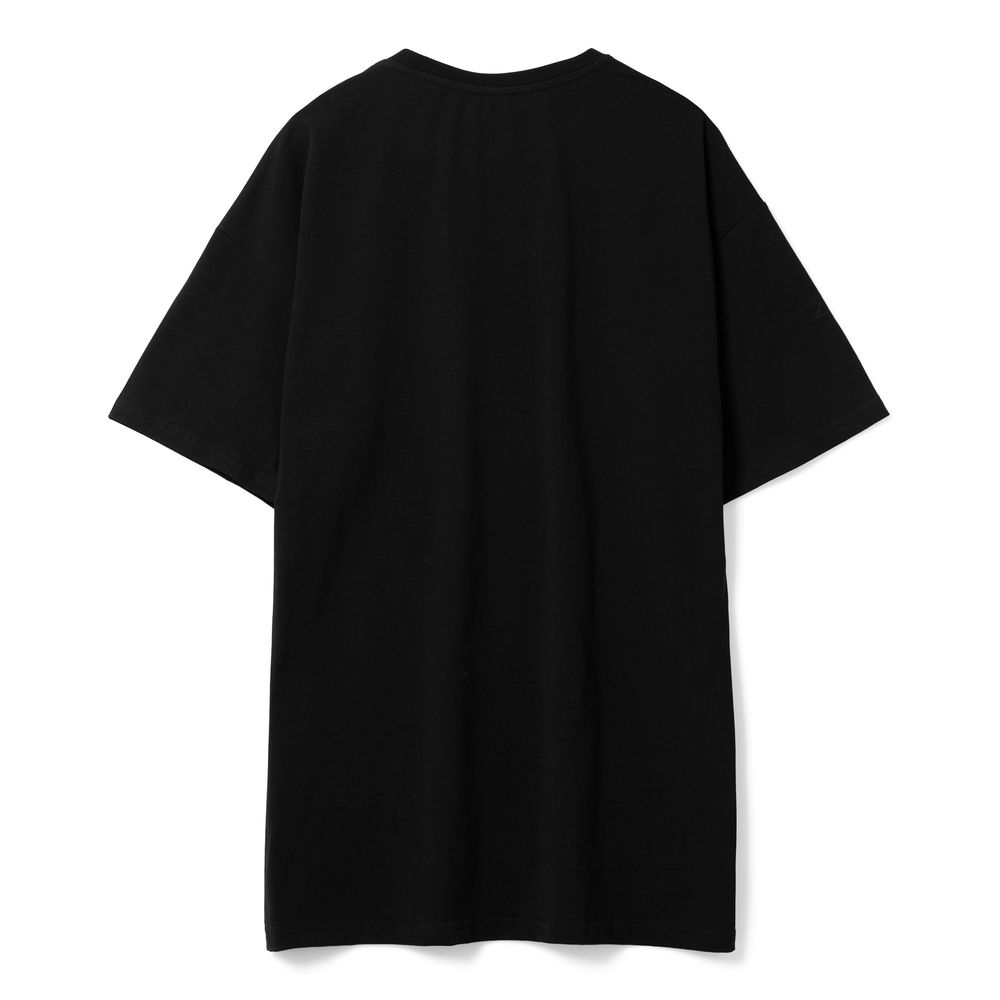 Футболка оверсайз унисекс Big Haul, черная — изображение 3