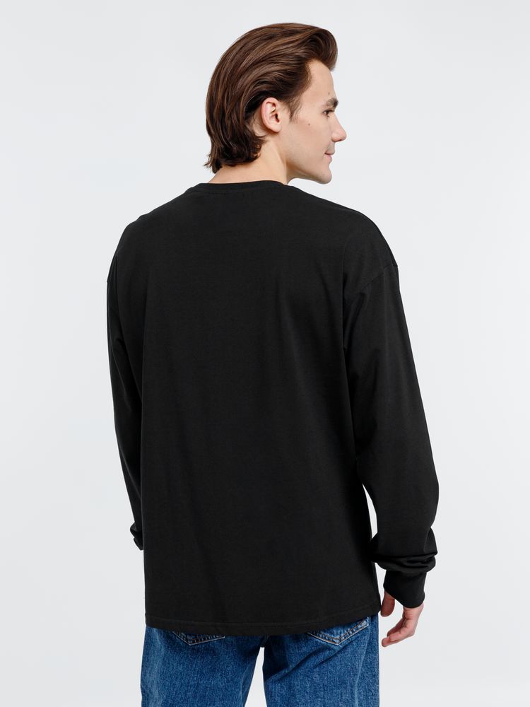 Футболка оверсайз унисекс Сity Sapiens, черная — изображение 7