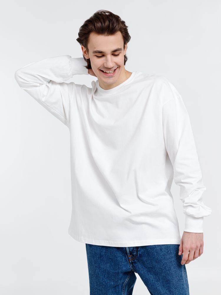 Футболка оверсайз унисекс Сity Sapiens, молочно-белая — изображение 6