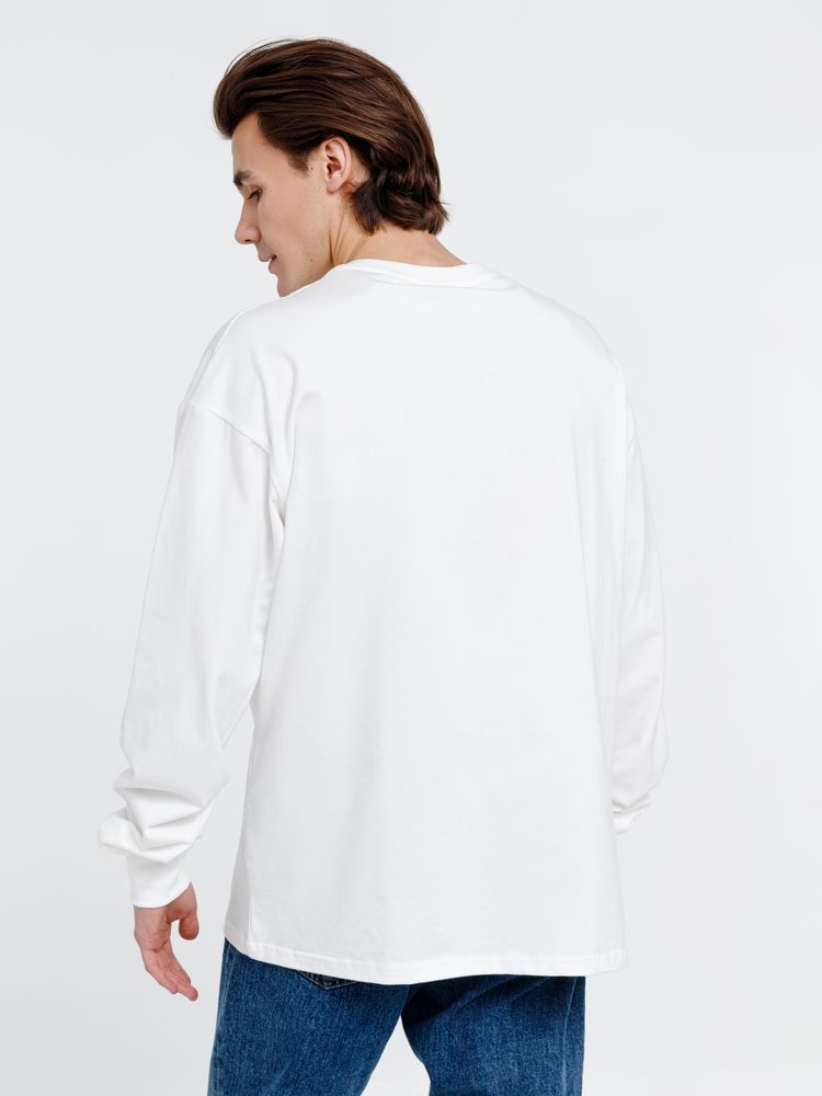 Футболка оверсайз унисекс Сity Sapiens, молочно-белая — изображение 7