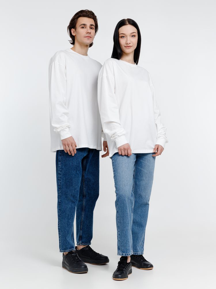 Футболка оверсайз унисекс Сity Sapiens, молочно-белая — изображение 13