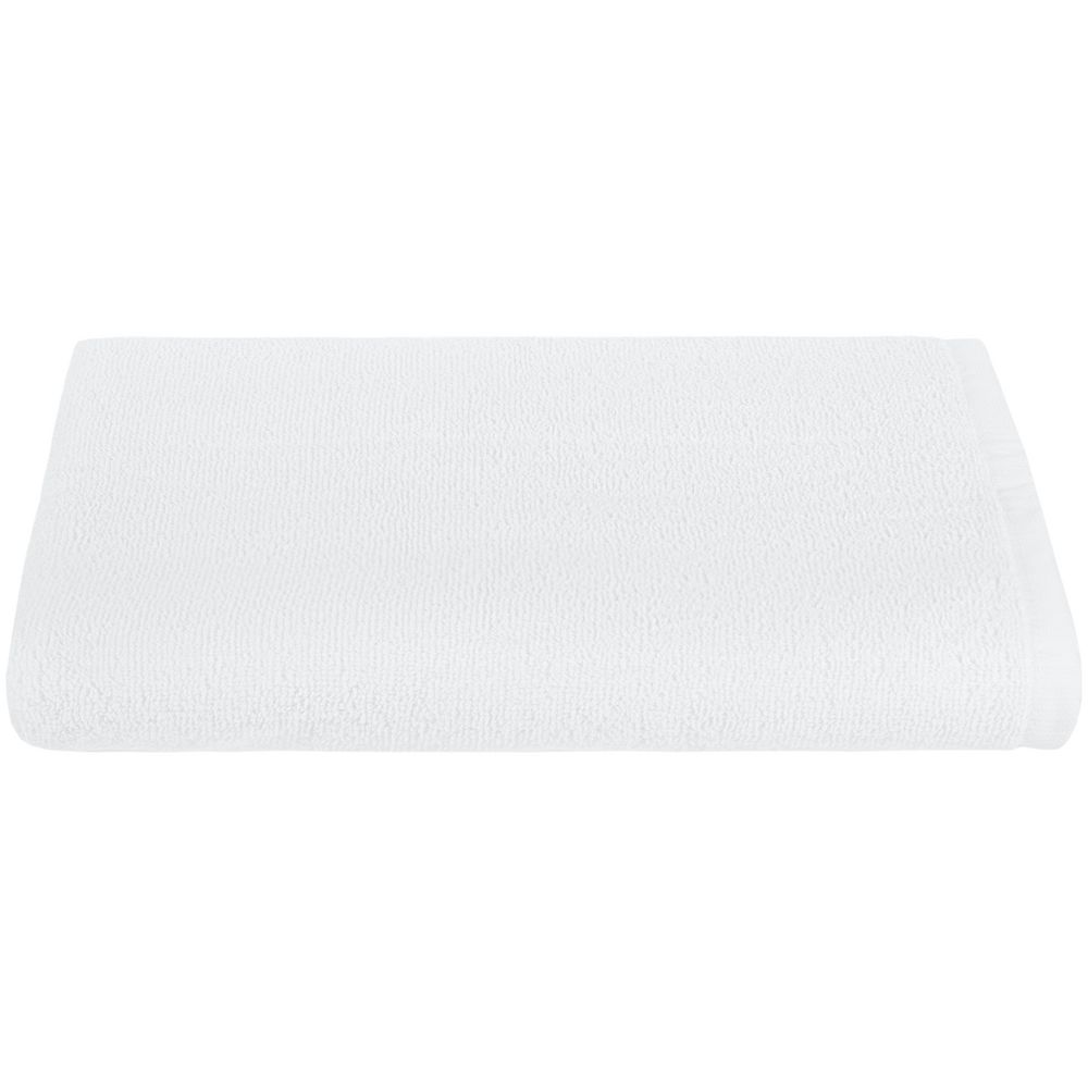 Полотенце махровое «Отель», большое, белое — изображение 3