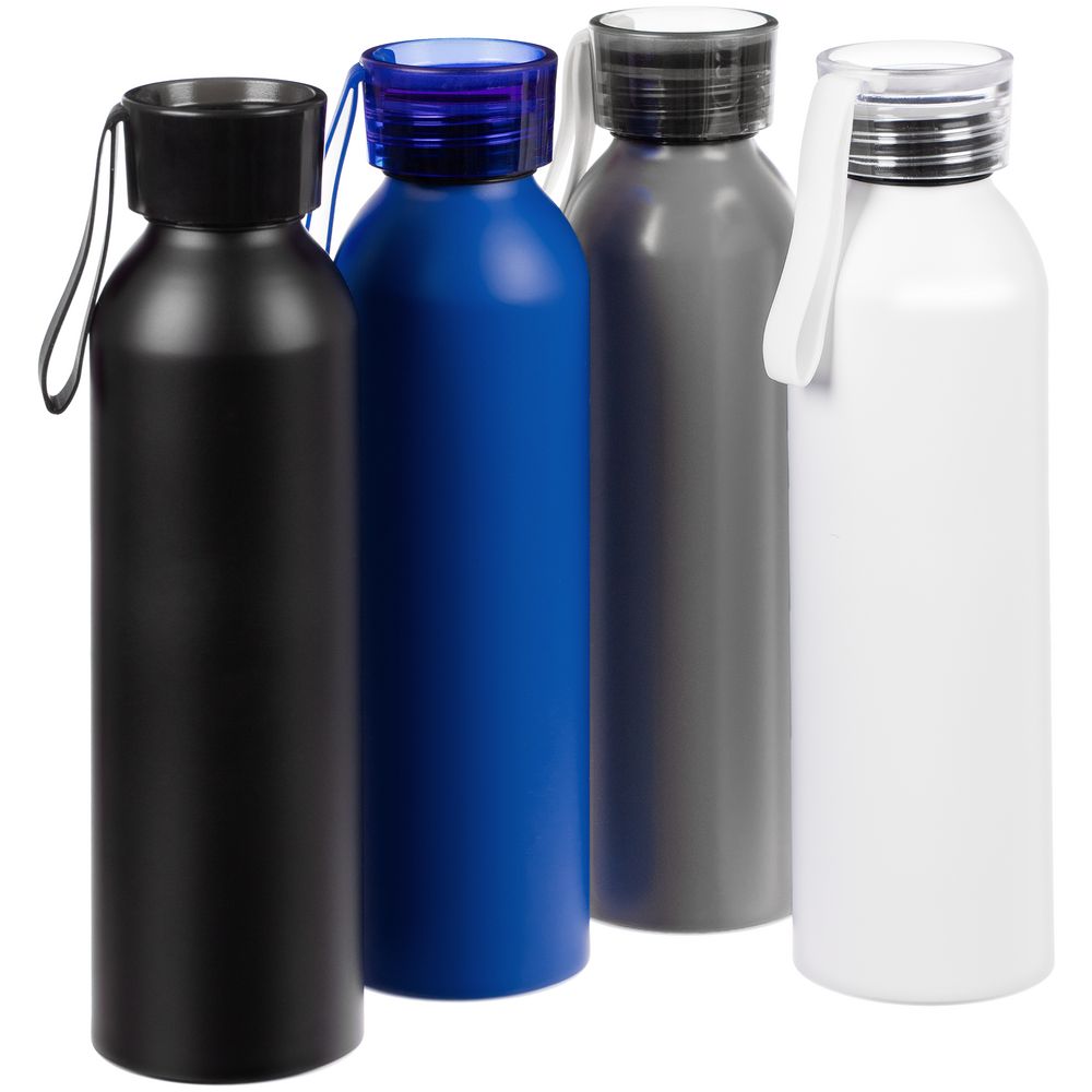 Бутылка для воды Brooke, матовая синяя — изображение 6