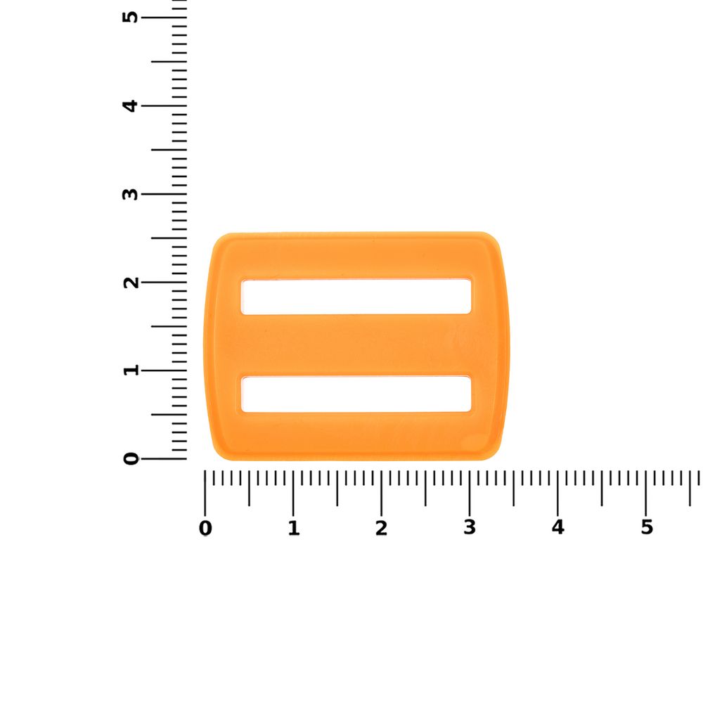 Пряжка — регулятор ремня Fermo, оранжевый неон — изображение 4