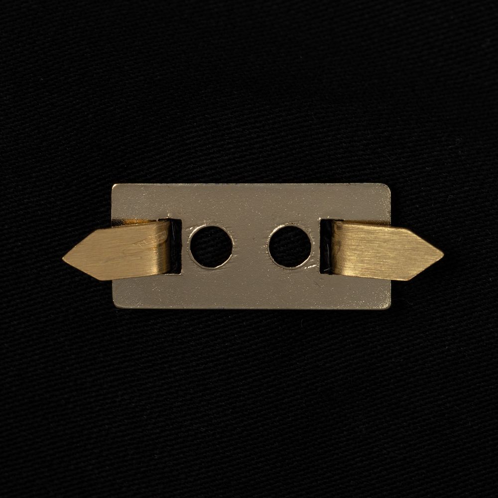 Шильдик «Счастливый клевер», золотистый — изображение 7