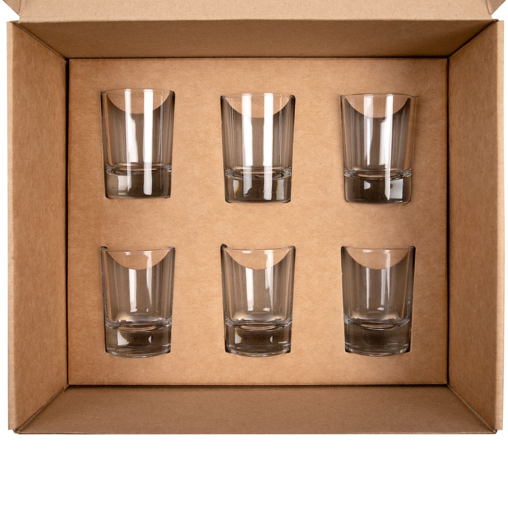 Коробка Grande с ложементом для стопок, крафт — изображение 4