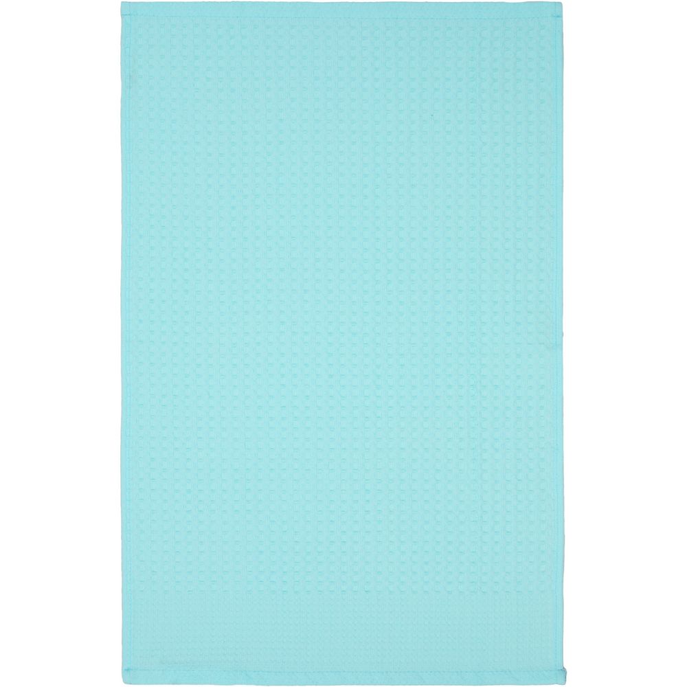 Полотенце вафельное «Деметра», малое, голубое (голубая мята) — изображение 4